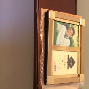 Brass picture frame